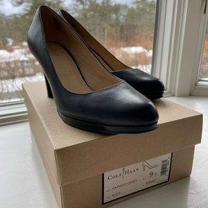 Women's Cole Haan Sculpted Leather Nike Air Margot Pump